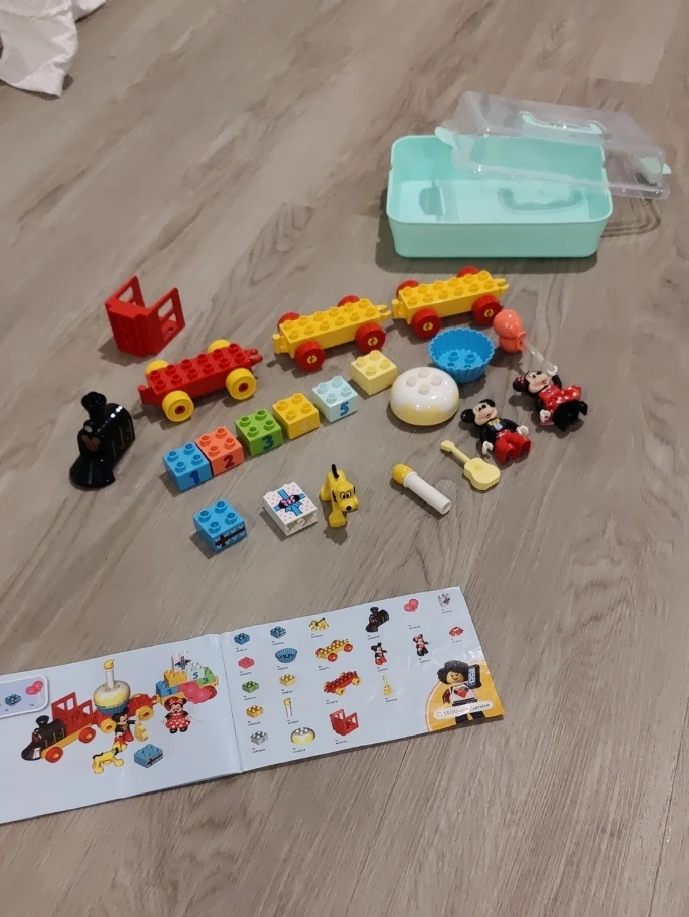 Lego Duplo Disney Mickey Mouse Birthday Train 10941 Minnie Y2K Cottagecore Retro